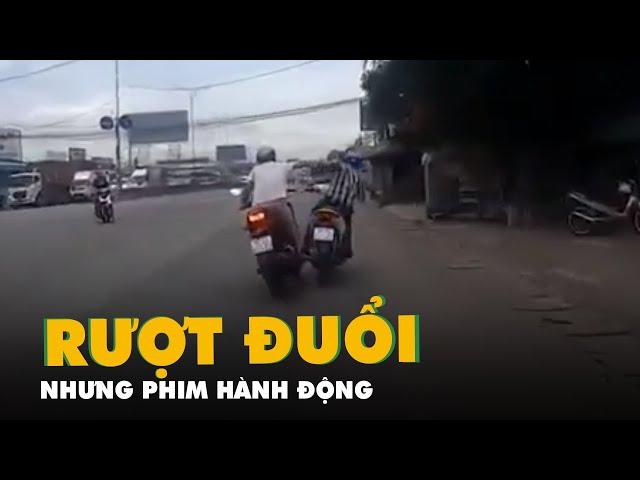 Màn đuổi bắt trộm đầy kịch tính trên đường ở Bà Rịa - Vũng Tàu