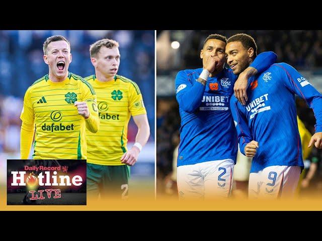 Hotline Live - Rangers and Celtic results analysed plus rest of the big weekend Premiership news