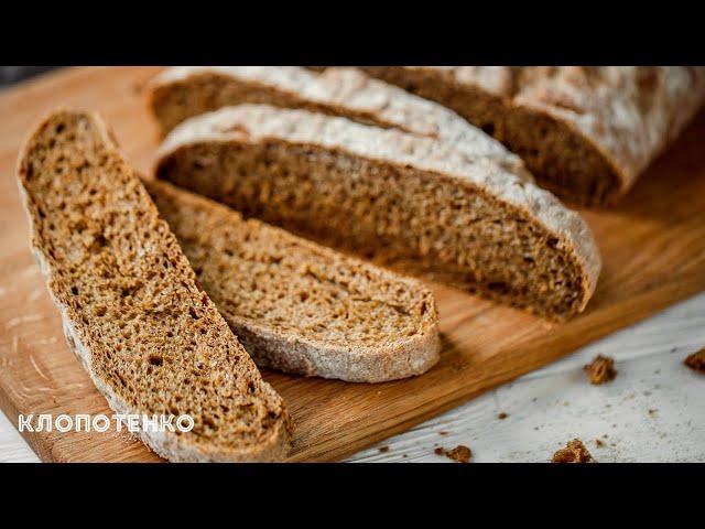 SIMPLE HOMEMADE BREAD RECIPE | Recipe for fragrant RYE BREAD with malt | Ievgene Klopotenko