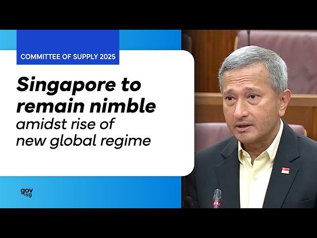 COS 2025: Singapore to remain nimble amidst rise of new global regime