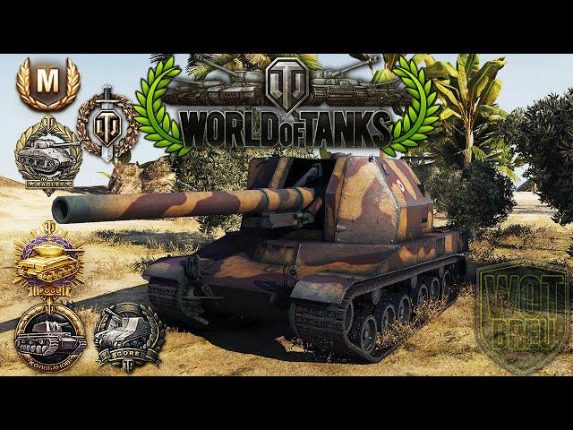 World of Tanks - Bat.-Châtillon 155 58 - 10 Kills - 8.8k Damage - 1vs5 [Replay|HD]