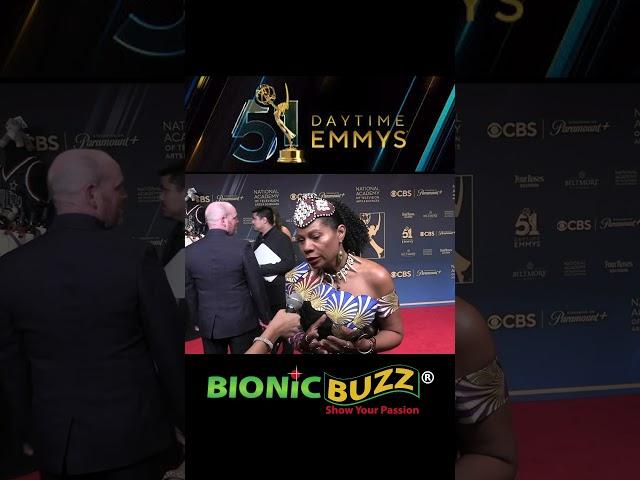 Queen Diambi Kabatusuila Interview at 51st Annual Daytime Emmy Creative Arts & Lifestyle Awards