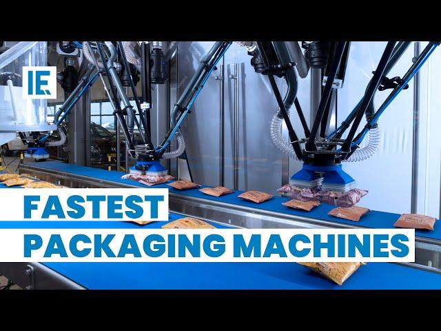 Packaging Machines That Collects 12000 Pancakes Per Hour