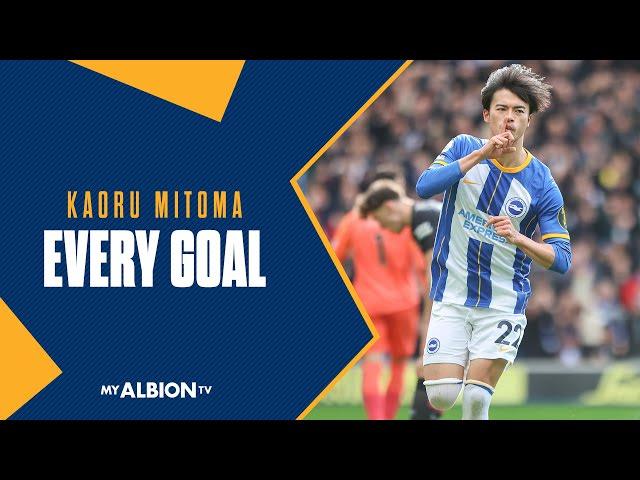 Kaoru Mitoma EVERY GOAL 2022/23