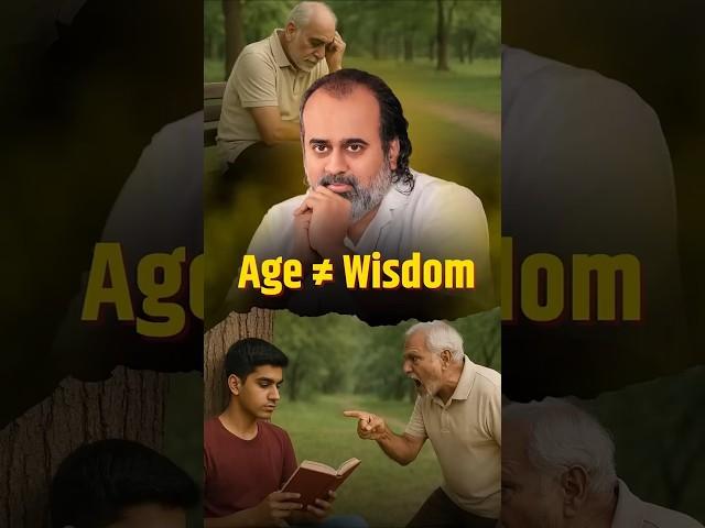 Age Doesn't Define Wisdom! || Acharya Prashant
