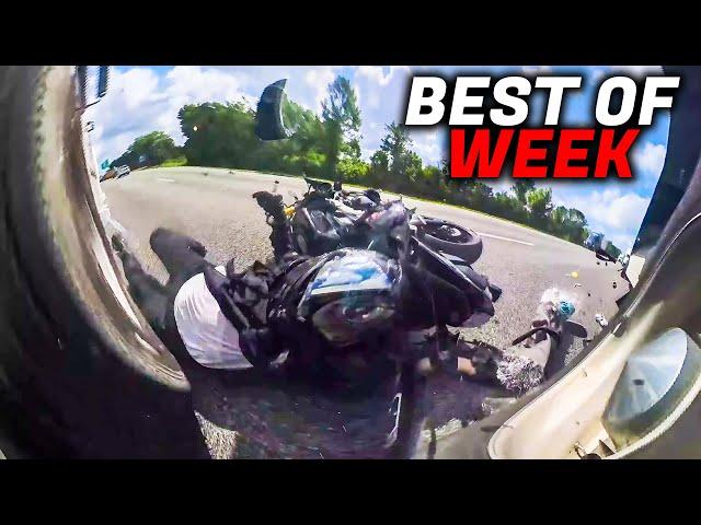 EPIC & CRAZY MOTORCYCLE MOMENTS 2023 - BEST OF WEEK #17