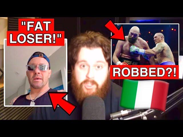 The MMA Guru REACTS To Colby Covington TRASHING Him LIVE, Usyk vs Fury 2 & Talks Trip To Italy!