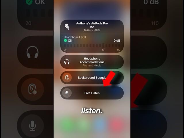 Hidden AirPods Features You Didn’t Know About - Part 9 #shorts