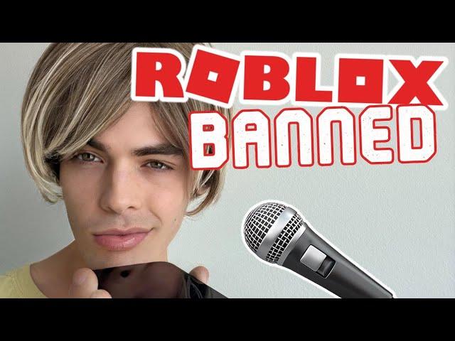 Getting BANNED on Roblox VOICE CHAT again...