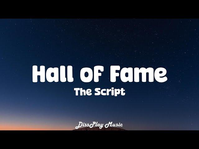 The Script - Hall of Fame (lyrics)