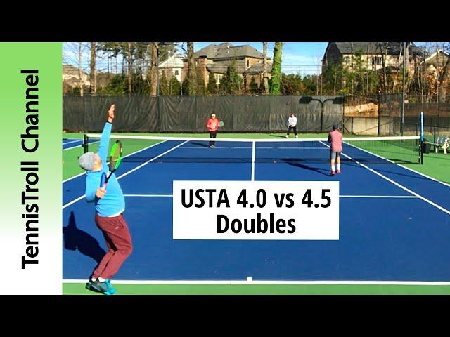 USTA 4.0 vs USTA 4.5 [Doubles]