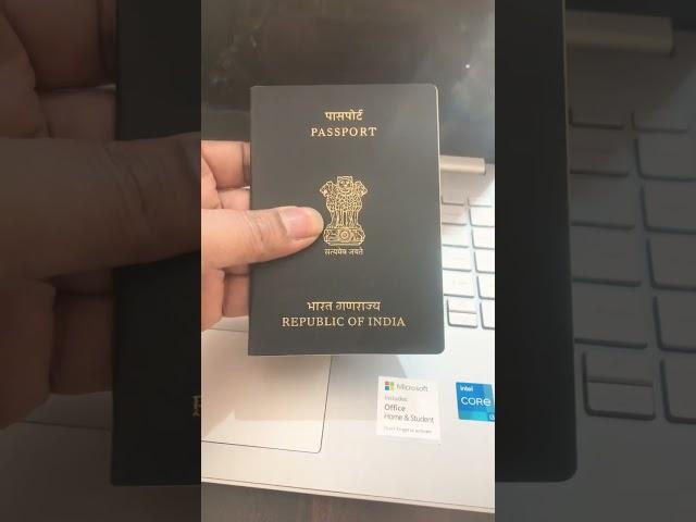 Passport Republic of India #passport #republicofindia