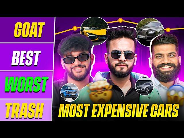 Elvish Yadav to Fukra Insaan, Most Expensive Cars of Indian Youtubers Tier List