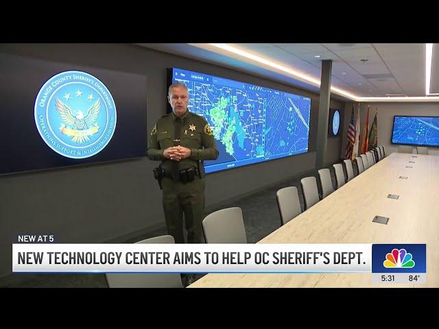 Orange County gets a new high-tech center to fight crime