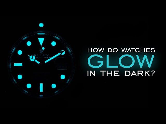 How Do Watches Glow In The Dark? The Secrets Behind Luminescent Material, Super-LumiNova, & Tritium