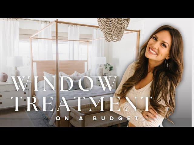 My Modern and BUDGET FRIENDLY Window Treatments - Classy and Practical Options