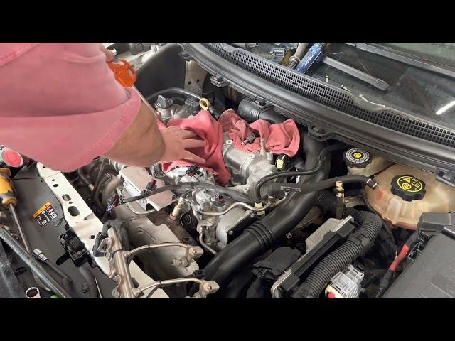 2019 Chevy Cruz, RS PO201 diagnosis, and injector replacement #automotive #test #chevy