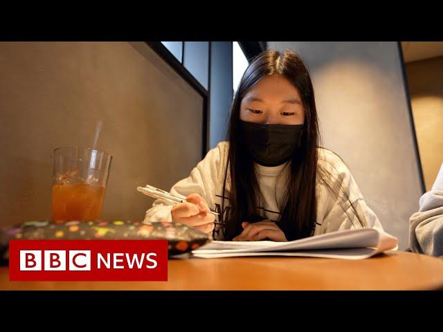 South Korean students prepare for eight-hour ‘hardest exam in the world’ - BBC News