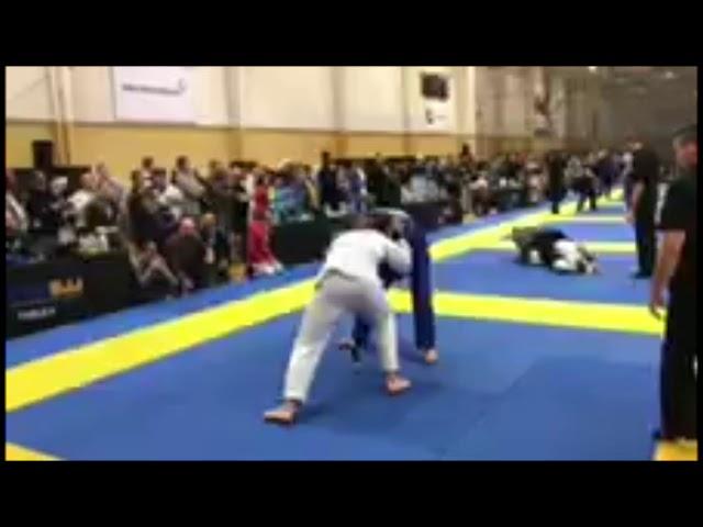Nick DeWitt first BJJ tournament