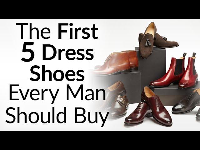 The First 5 Dress Shoes Every Man Should Buy & In What Order | Upgrading Your Shoe Collection