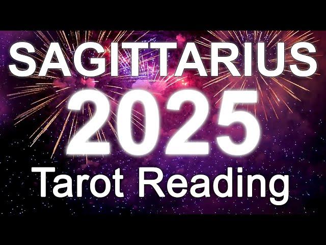 SAGITTARIUS 2025 YEARLY TAROT READING "COMING INTO YOUR OWN SAGITTARIUS!" #tarotreading #2025