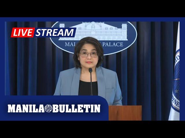 LIVE: Palace press briefing with Usec. Claire Castro | Mar. 17 - Replay