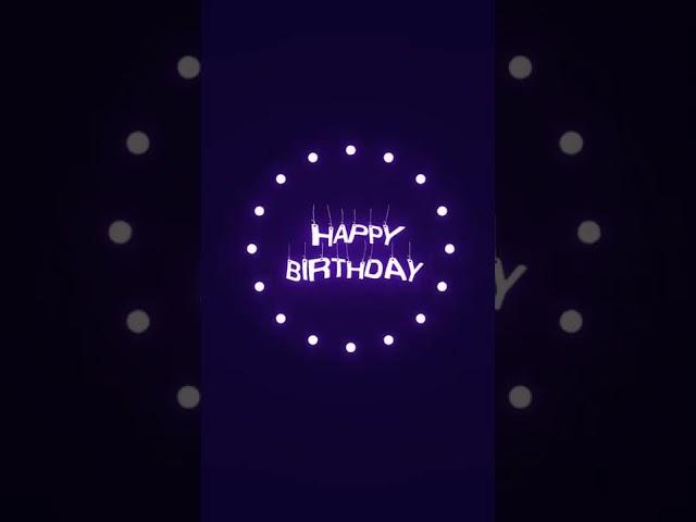 HAPPY BIRTHDAY STATUS ||BLACK SCREENWHATSAPP STATUS VIDEO #short#happybirthday#status#shorts#love