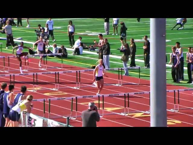 Allison Reaser El Segundo High School 100 meter hurdles March 7, 2009