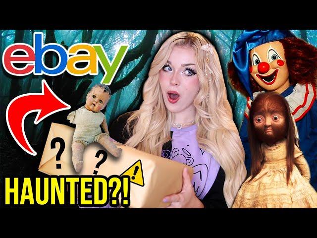 UNBOXING A HAUNTED DOLL MYSTERY BOX FROM EBAY! (*SCARY*)