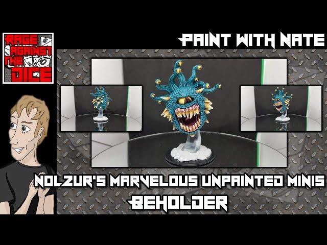 Paint with Nate: A Beholder (Nolzur's Marvelous Unpainted Minis: Beholder) Part 4