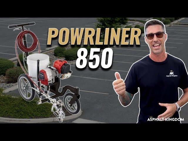 PowrLiner 850 Line Striping Machine by Titan | Asphalt Kingdom Line Stripers