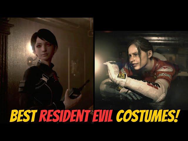 Top 10 BEST Unlockable Costumes In Resident Evil!