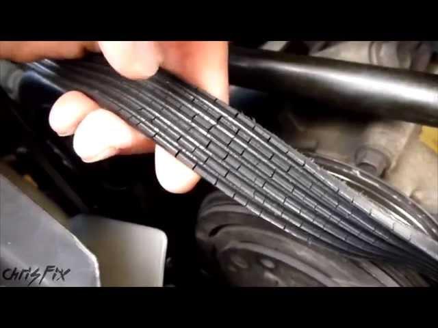 How to Fix a Squeaky Belt (figure out where the squeak is coming from)