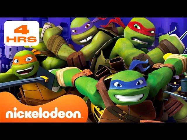 TMNT: Teenage Mutant Ninja Turtles | 4+-Stunden-MARATHON | Nickelodeon Deutschland