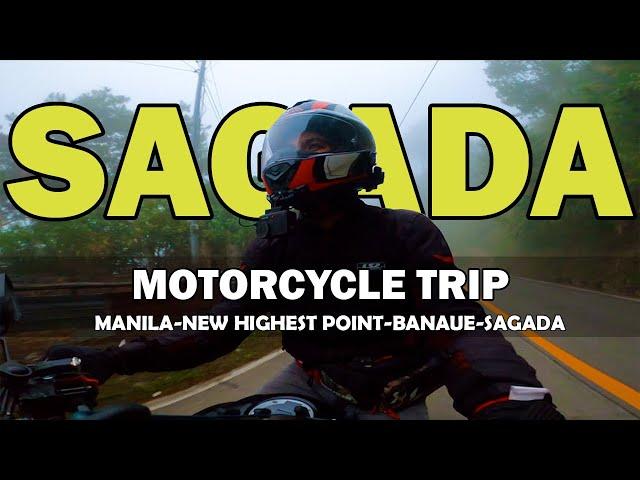 SAGADA MOTORCYCLE TRIP A BEAUTIFUL PLACE IN THE PHILIPPINES | MT15 RIDE | DJI ACTION 4 | HERO 8 [4K]