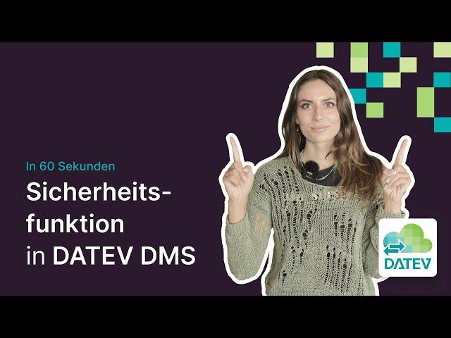  Angst ein wichtiges Dokument in Datev DMS zu löschen? I 60 Sekunden DATEV