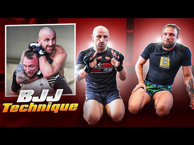 Alexander Volkanovski and Craig Jones Teach Knee Bar Technique