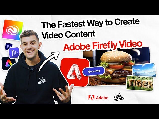 The Fastest Way to Create Video Content: Adobe Firefly Video!