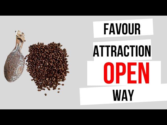 FAVOUR ATTRACTION OPEN WAY