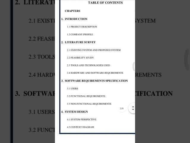 VTU MCA 17MCA62 PROJECT REPORT FORMAT