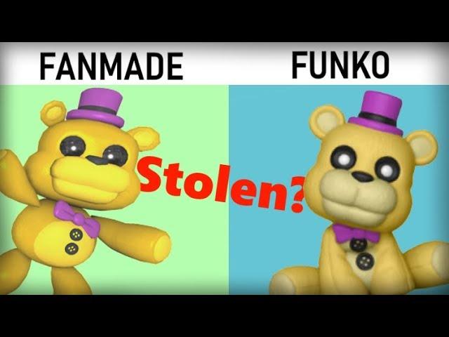 Funko STOLE Fan-Made Designs?! New FNaF Arcade Vinyl Review