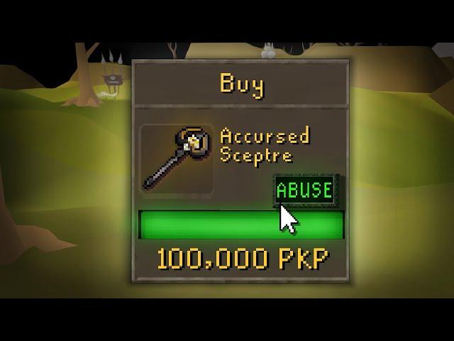 THE *BROKEN* MAGIC WEAPON NOBODY KNOWS ABOUT? (ACCURSED SCEPTRE) + 15M PKP GIVEAWAY! - Roat Pkz RSPS