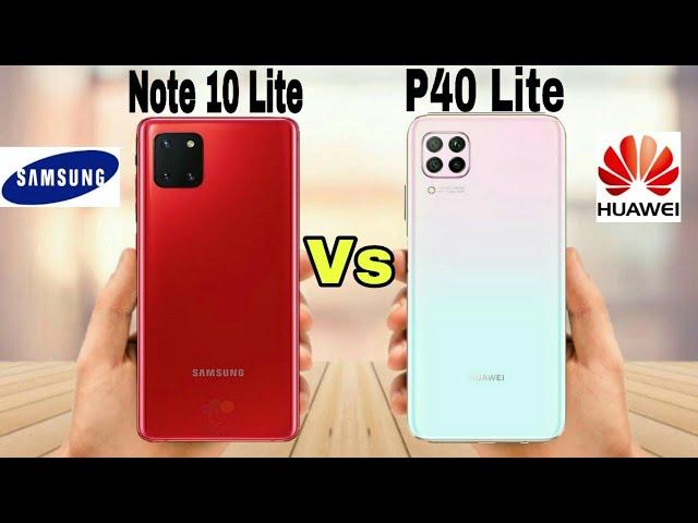 Samsung Galaxy Note10 Lite Vs Huawei P40 lite Comparison | Alitech