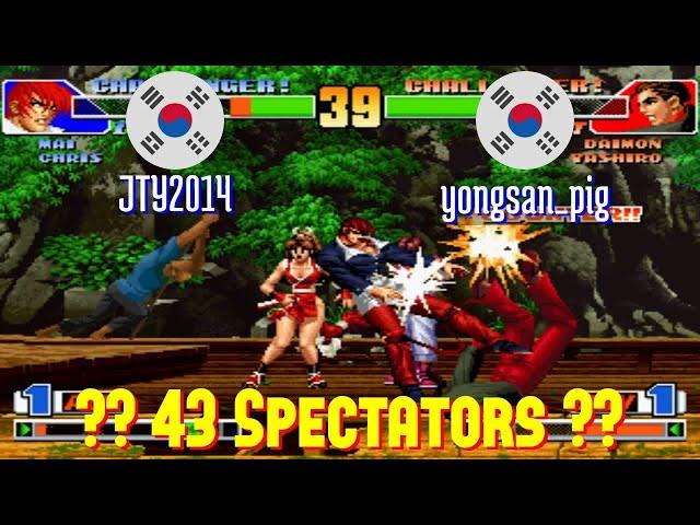 FT10 @kof98: JTY2014 (KR) vs yongsan_pig (KR) [King of Fighters 98 Fightcade] Nov 3