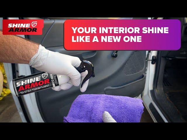 Shine Armor Interior Cleaner | Instant protect & Shine | Video Credits: @SoCal210