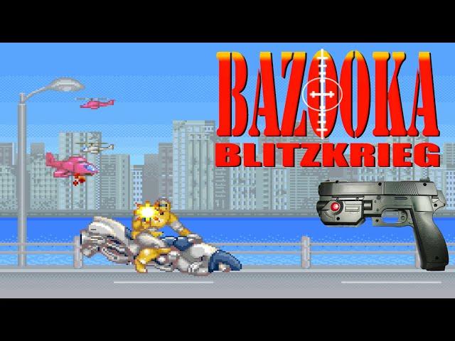 Bazooka Blitzkrieg | SNES Lightgun Longplay