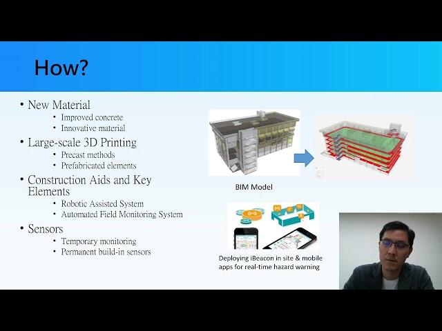 Dr. Yi-Min Huang - 3D Printing Application for Smart Construction