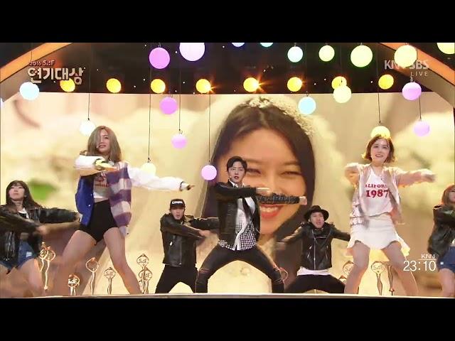 걸스데이 민아 혜리 SAF 2016 Girl's Day Minah Hyeri - stage special (full)