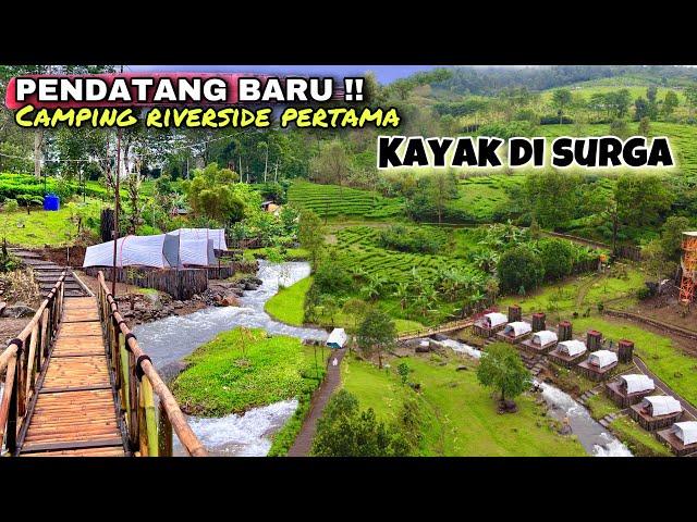 GEDE RIVERSIDE CAMP | THE FIRST RIVERBANK CAMPING AT THE PEAK OF BOGOR