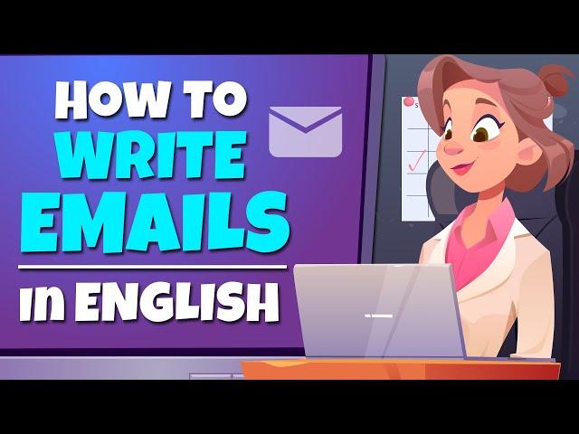 How to write an Email in English: FORMAL & INFORMAL - Real Life English Conversation